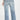 FP Movement Women's Maggie Mid Rise Straight Jeans, Aged to Perfection, Blue, 27 - Ufashion