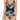 Amoressa Women's Swimwear Yukon Tigress V-Neckline Soft Cup One Piece Swimsuit, - Ufashion