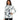 INDYEVA Matara Winter White Tie-Dye MD - Ufashion