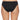 Athena - Fine Linedouble Side Tab Hipster Bikini Bottom Black - Ufashion