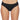Athena - Fine Linedouble Side Tab Hipster Bikini Bottom Black - Ufashion