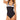 Hurley Block Party One-Piece Black SM (US 2-4) - Ufashion