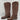 NWB Arezzo Clara Knee-High Womens Leather Tall Motorcycle Boots Brown Size 9.5B - Ufashion
