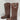 NWB Arezzo Clara Knee-High Womens Leather Tall Motorcycle Boots Brown Size 10B - Ufashion