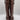 NWB Arezzo Clara Knee-High Womens Leather Tall Motorcycle Boots Brown Size 9.5B - Ufashion