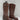 NWOB Arezzo Clara Knee-High Womens Leather Tall Motorcycle Boots Brown Size 8.5B - Like New - Ufashion