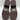 NWOB Arezzo Clara Knee-High Womens Leather Tall Motorcycle Boots Brown Size 8.5B - Like New - Ufashion