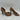 Naturalizer HARDY Taupe Synthetic Open Toe Slip On High Heel Pumps, Size 7.5M - Very Good - Ufashion