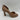 Naturalizer HARDY Taupe Synthetic Open Toe Slip On High Heel Pumps, Size 7.5M - Very Good - Ufashion