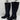 Anne Klein Women's Maelie Knee High Microsuede Regular Calf Boots Black Size 8 - Very Good - Ufashion
