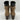 Anne Klein RYE Tab Fabric Round Toe Side Zip Block Heel Booties Size 11M - Very Good - Ufashion