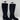 Anne Klein Women's Maelie Knee High Microsuede Regular Calf Boots Black Size 8 - Very Good - Ufashion
