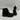 Dr. Martens 1460 J Black Leather Round Toe Lace Up/Zip Ankle Boots Kid’s Size 2 - Very Good - Ufashion
