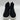 Steve Madden Girl’s Wedgie Sneakers Black Size 2M - Very Good - Ufashion