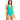 SEA LEVEL SWIM Spinnaker Keyhole Halter One-Piece Aqua 6 - Ufashion