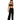 Seafolly Women's Standard Elastic Waist Pull Pant, Beach Edit Black, X-Large - Ufashion