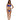 Luli Fama Hot Tropics V Splice Bralette Electric Blue LG - Ufashion