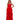 Betsy & Adam Long Corset Tiered Mesh Illusion Gown Red 10 - Ufashion