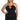 La Blanca Women's Island Goddess High Neck Keyhole Tankini Swimsuit Top, Black, - Ufashion