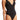 Seafolly Women's V Neck One Piece with High Legline Swimsuit, Eco Collective - Ufashion