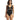 Sun Stripe One Piece - Black - Ufashion