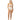 L*Space Womens Rumi Floral Print Cut-Out One-Piece Swimsuit Orange S - Ufashion