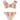 Roxy Girl's Like US Crop Top Swimsuit Set (Big Kids) Bright White Rainbow Candy - Ufashion