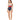 Carve Designs Women's Dahlia One Piece, Small, Dash Stripe/Rosella/Geneva - Ufashion