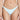 Vitamin A Womens California High-Leg Sky Ecorib Stripe MD (US Women's 8) One - Ufashion