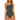 Becca by Rebecca Virtue Women's Adeline One Shoulder One Piece Swimsuit Basil L - Ufashion