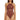BECCA by Rebecca Virtue Color Play Crochet Avah High Neck One-Piece Coconut SM - Ufashion