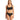 SEA LEVEL SWIM Spinnaker Square Neck Bra Top Black 4 - Ufashion