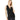 1.STATE Sleeveless Cross Front Top Rich Black SM - Ufashion