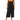 Kensie Women's Cropped Jumpsuit with Ruffle Accent, Black, L - Ufashion