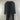 NWT Joan Vass Womens Half Sleeve Shirtdress Black Size L - Ufashion