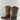 Durango Crush Flag Accessory Brown Leather Snip Toe Western Boots Women’s 6.5 M - Very Good - Ufashion