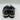 Urban Sport by J/Slides Black/Silver Knit Fabric Lace Up Low Top Sneakers Sz 8M - Very Good - Ufashion