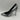 Saint Laurent Zoe Metallic Silver Pointed Toe High Heels Women’s Size 37.5 - Very Good - Ufashion