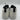 Ungaro White/Black Perforated Leather Lace Up Low Top Sneakers Men’s Size 46 - Very Good - Ufashion