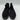 J/Slides Black Fabric Faux Fur Lined Pull On Ankle Boots Women’s Size 7M - Very Good - Ufashion