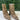 Sam Edelman Hilty New Nude Baby Leopard Brahma Hair Size 5M - Like New - Ufashion