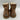 Australia Luxe COSY X SHORT Tan Leather Shearling Lined Snow Boots, Men’s 10 - Very Good - Ufashion