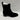 Journee Collection WRENLEY Black Fabric Square Toe Block Heel Chelsea Boots, 7M - Very Good - Ufashion
