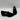 Crown Vintage Samali Loafer in Black Suede Size 7M - Very Good - Ufashion