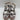 NWB Agl Womens Sista Band Platform Snake Print Platform Sandals White/Black 39 - Ufashion