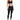 Aqua Womens Fitness Stretch Sports Bra Black XS - Ufashion