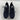 Michael Kors SOLACE Black Knit Lace Up Low Top Trainer Sneakers Men’s Size 6.5 M - Very Good - Ufashion