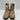 Dingo VALERIE Taupe Floral Tooled Knotted Pull On Western Boots Women’s 7.5 M - Very Good - Ufashion