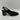 Anne Klein LANEY Black Patent Leather Square Toe Slingback Dress Pumps, Size 6.5 - Very Good - Ufashion