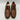 Mix No.6 FINLEE Brown Synthetic 4-Eye Low Top Wingtip Oxfords, Size 12M - Very Good - Ufashion